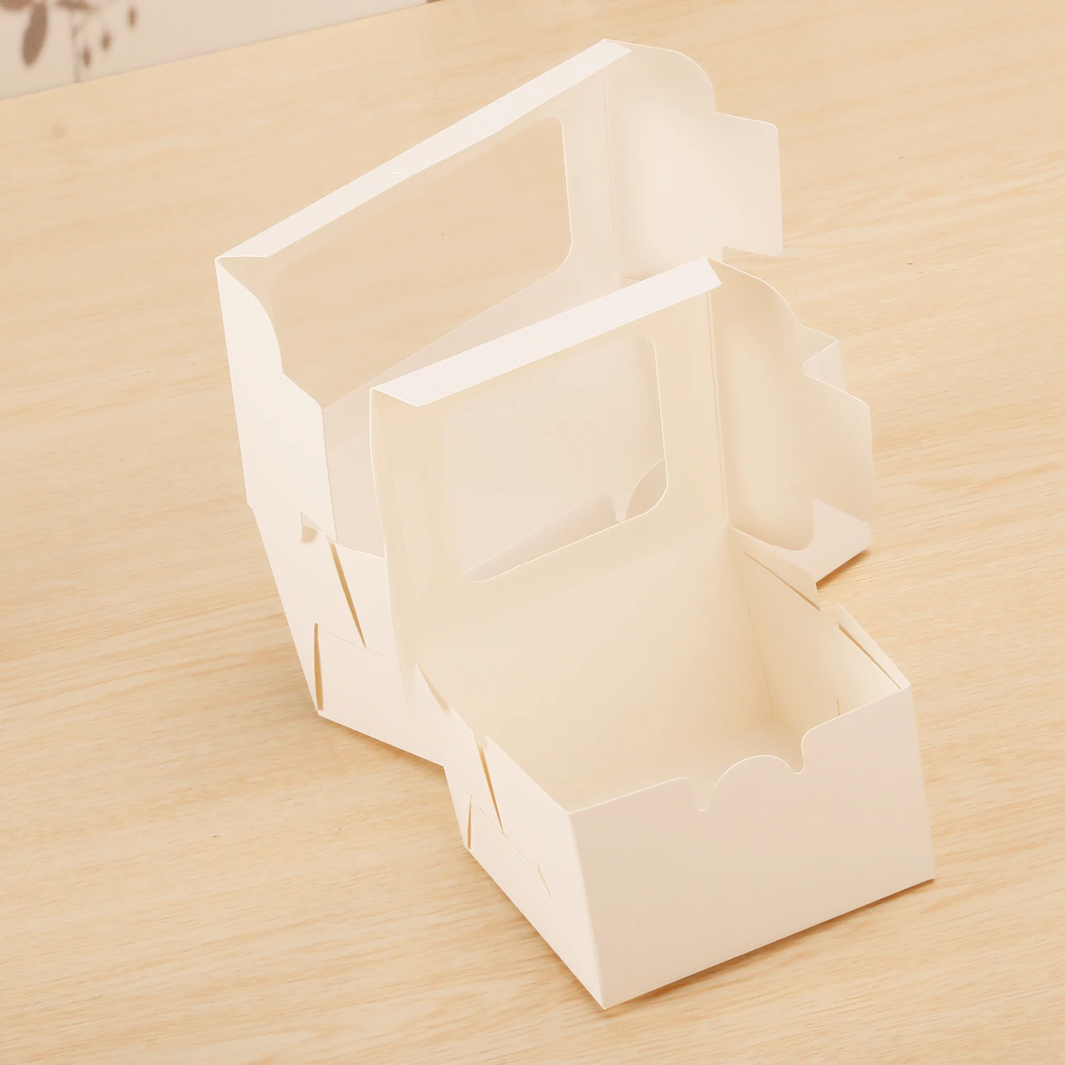 Food Packaging Cake Box Reusable Food Packaging Kraft Box compartment Advertising Dried Food Packing Box