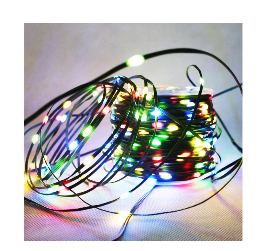 Гирлянда из ПВХ с дистанционным управлением для наружного украшения светодиодов два цвета