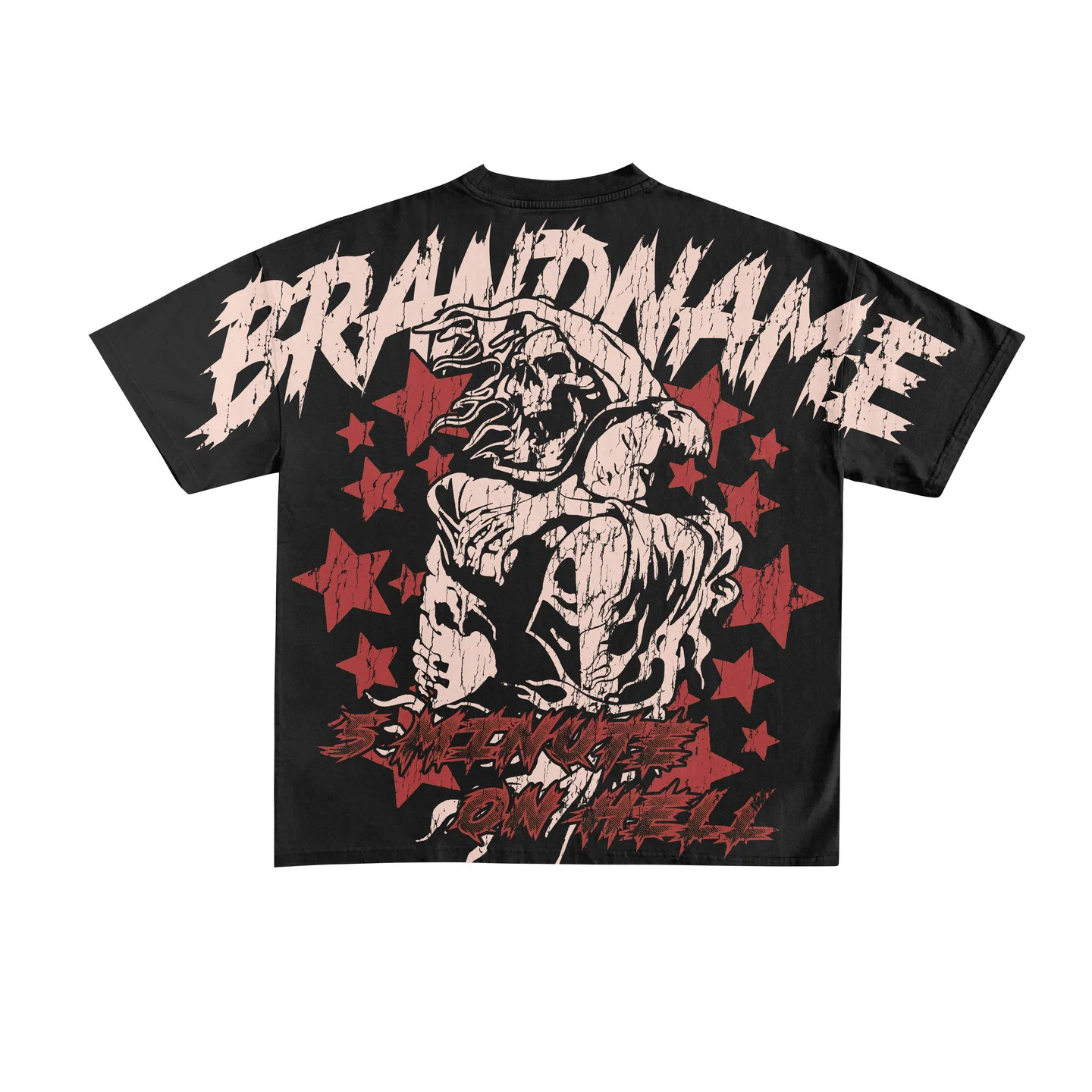 Мужская хлопковая Футболка большого размера