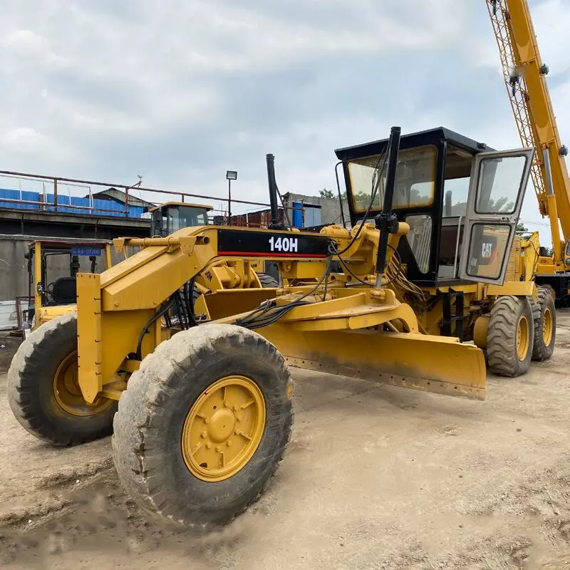 Высококачественный б/у автогрейдер CAT 140H 140G 140K для