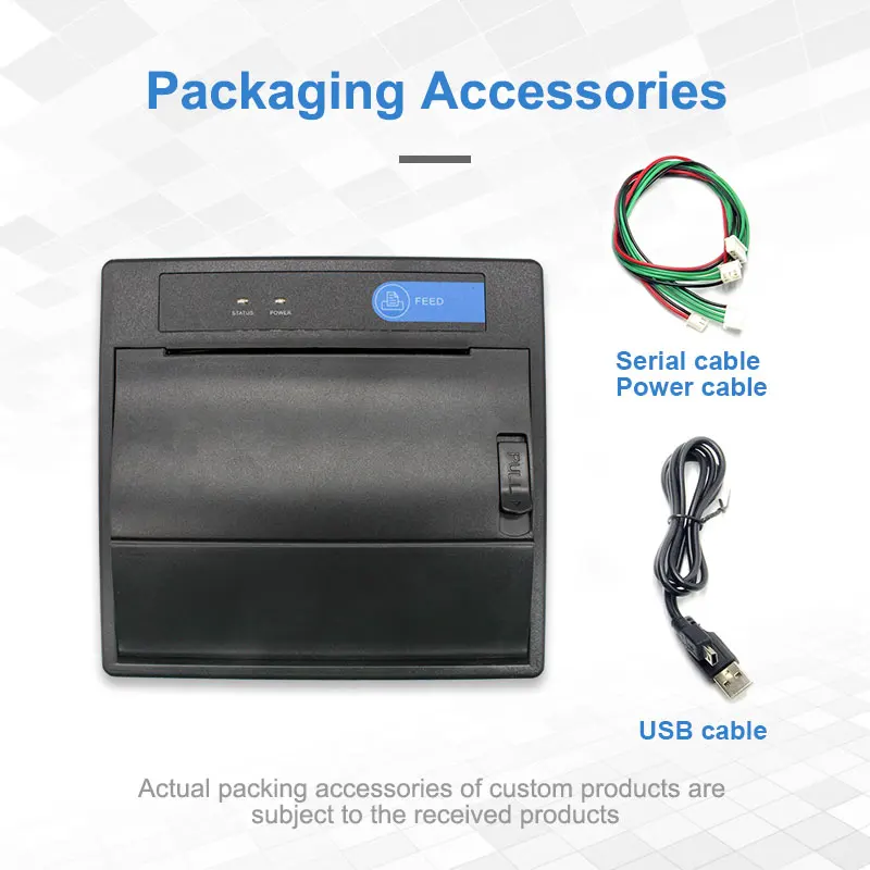 Cashino EP-360C 3inch 80mm Embedded Thermal Receipt Printer For Self Service Checkout
