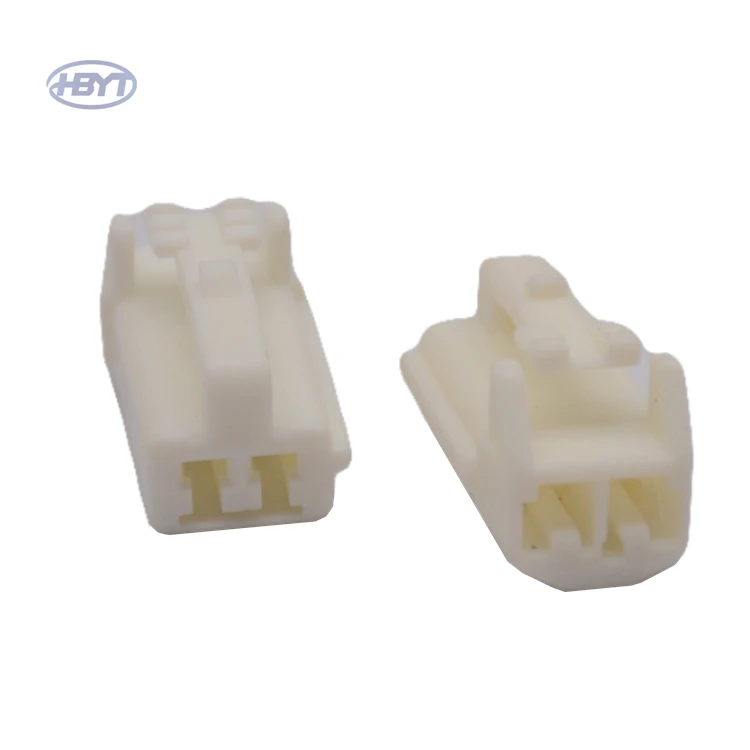 car electrical connector high voltage binding terminal hv battery connector 2 pin terminal block plastic sheathed connector