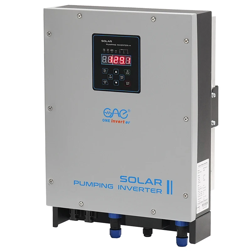 Заводская поставка 2.2kw IP65 водонепроницаемый водяной насос инвертор 1PH 3PH для системы полива