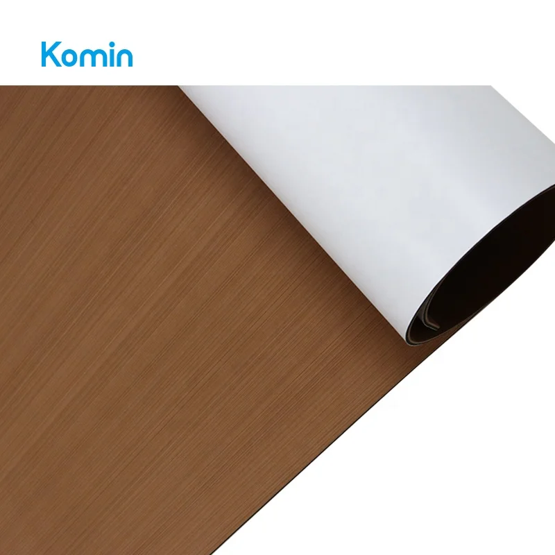Komin EVA Foam Dark Brown Brushed Sheet Boat Yacht Synthetic Teak Decking for Marine Flooring