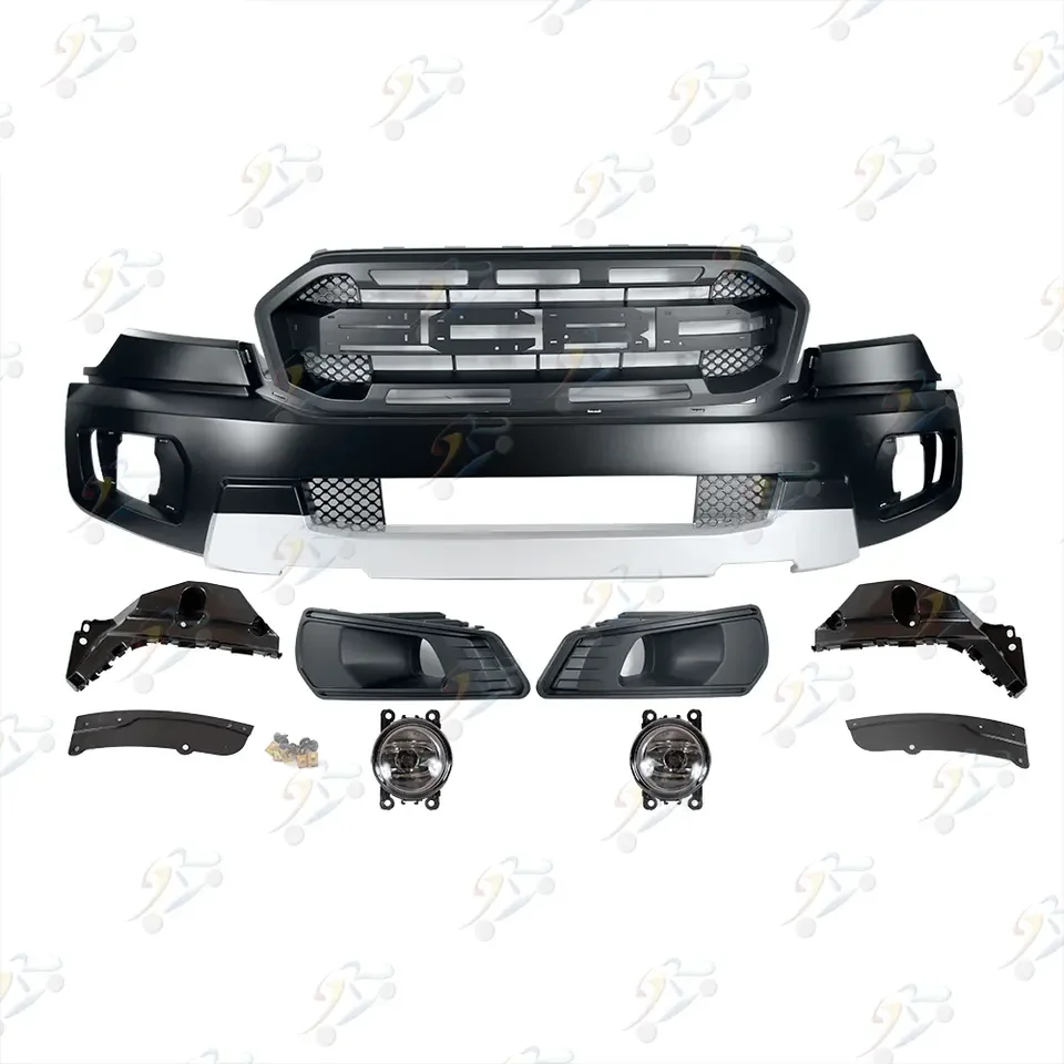 Pattern Front Bumper Best Price New for Ranger Raptor Body Kit Black Ford Next Gen Ranger Bar Guardafango Interior Ranger Raptor