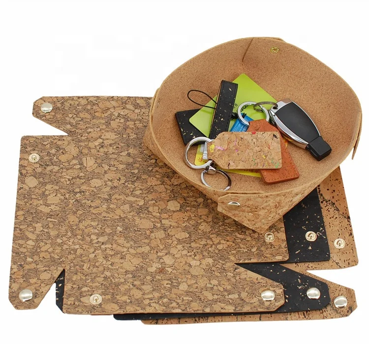  Wholesale Cork Storage Tray High Quality Waterproof Dirty-proof Natural