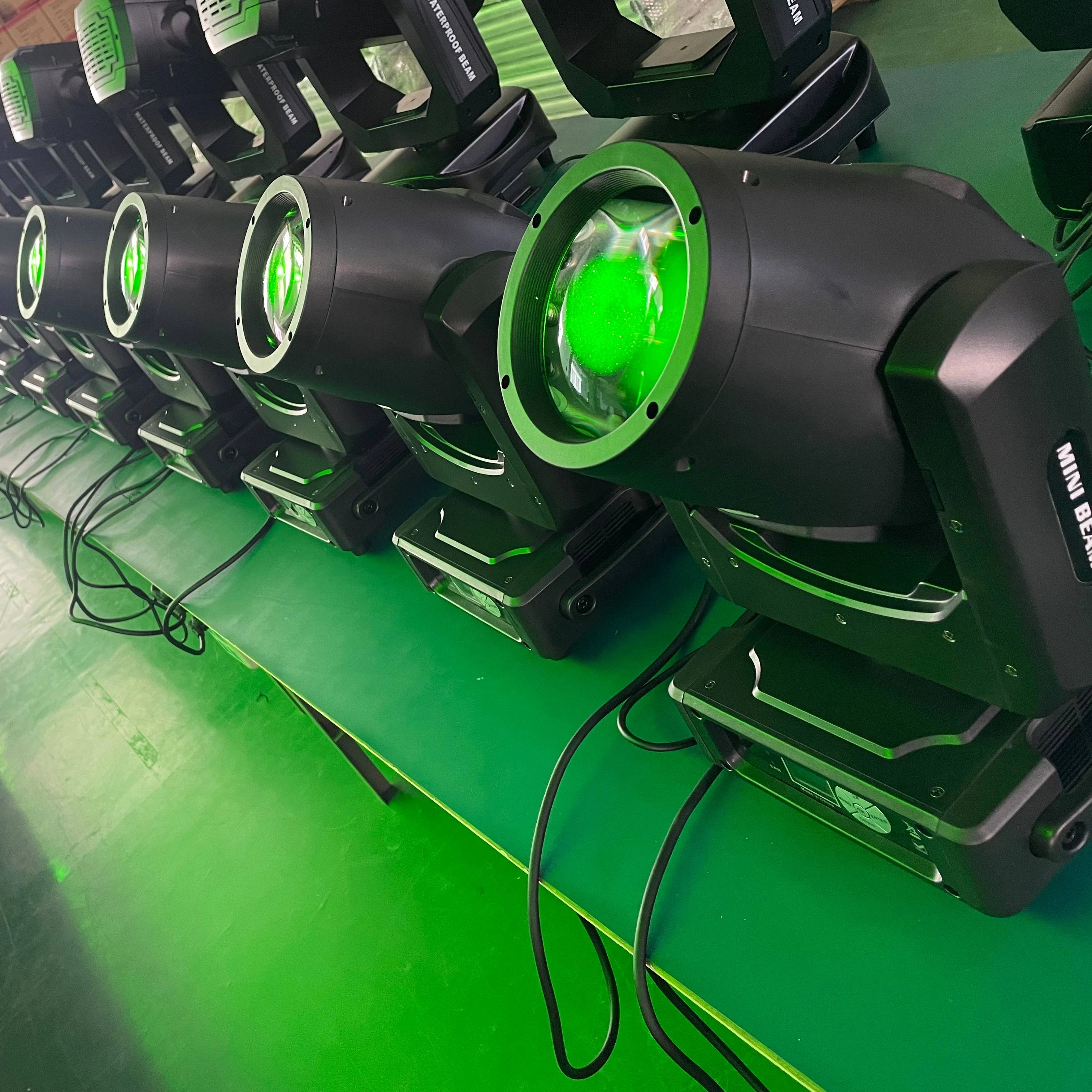 Mini 230W RGBW Moving Head Light DMX Control light for KTV Stage Hotel Use