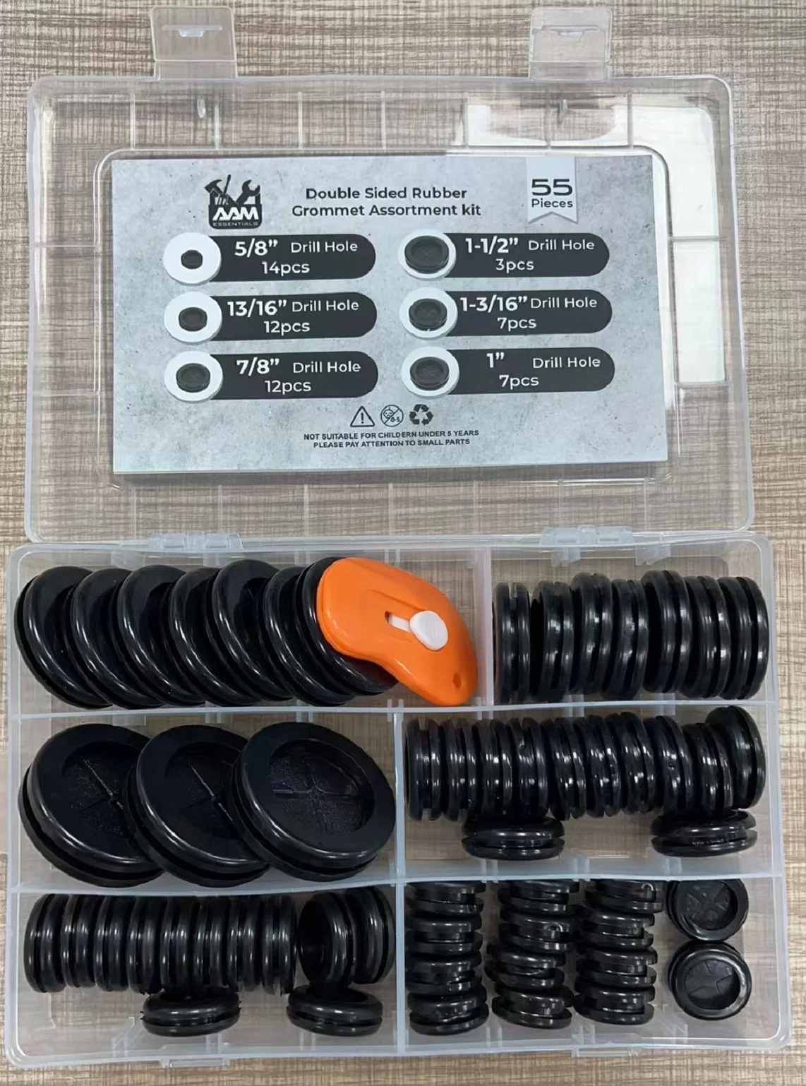 Factory Price rubber grommet double side synthetic rubber plug for amazon sale