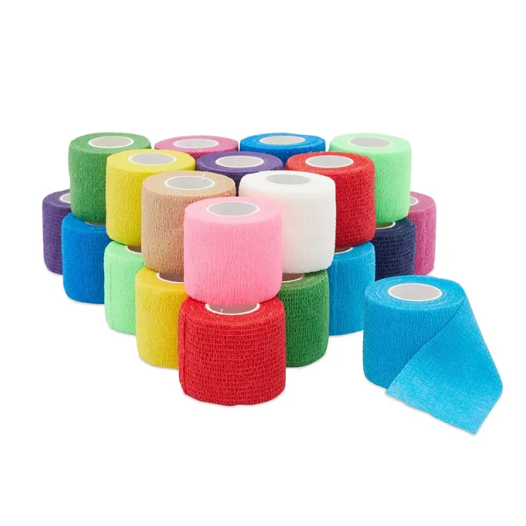 Elastic Adhesive Bandage Tape Breathable Self-Adhesive Bandages 10cm For Sports Athletic Tape