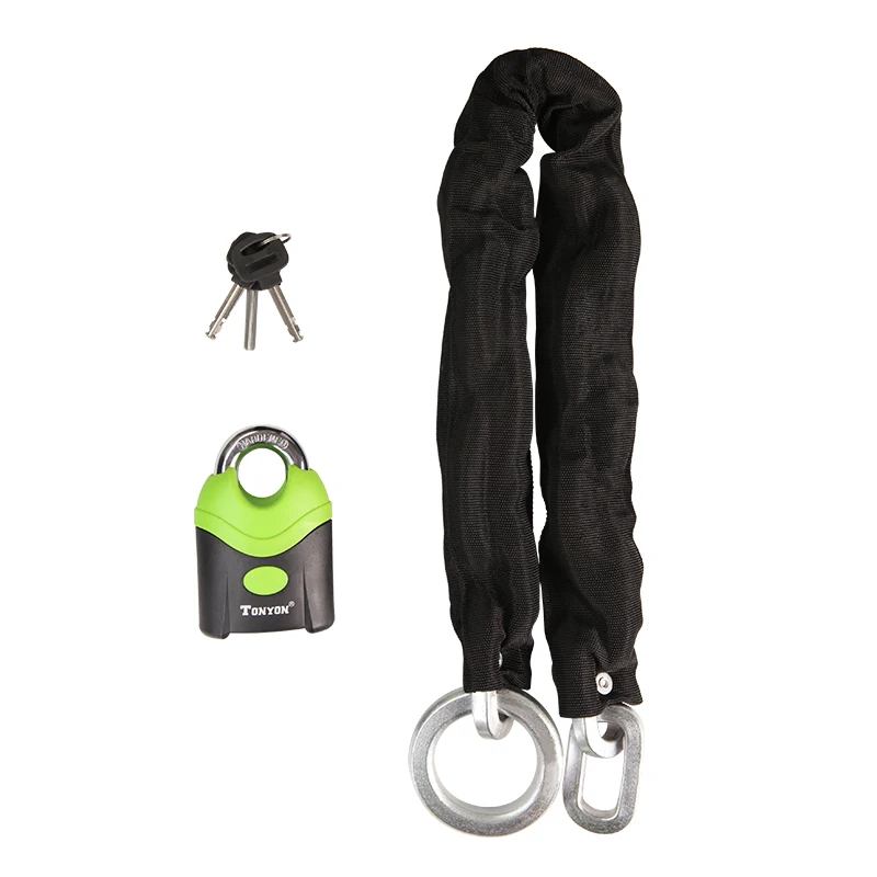 TONYON High Quality Level steel bicycle bike lock heavy duty with bicycle chain lock