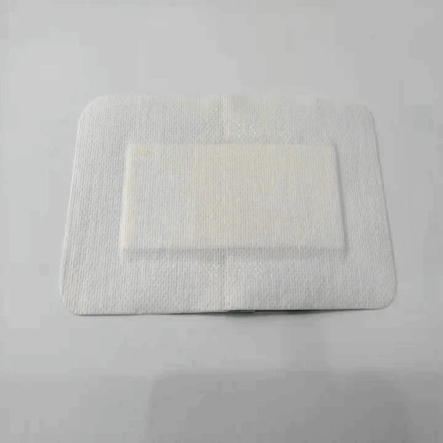 Новая стерильная медицинская хирургическая клейкая Нетканая повязка для ран с абсорбирующей подушечкой