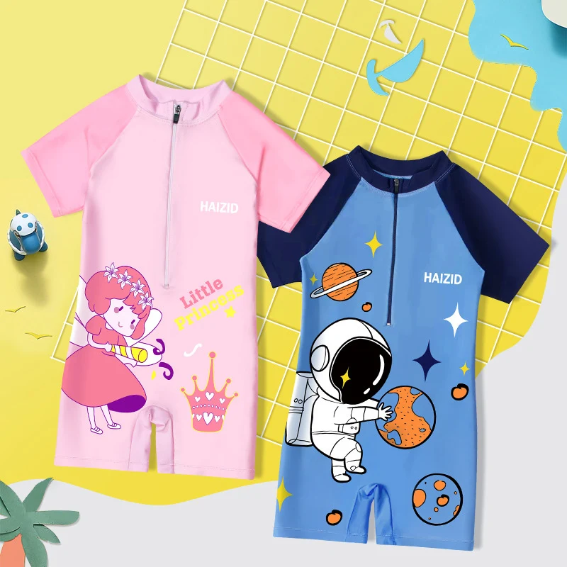 2024 Children girls one piece bathing suits designers swimwear baby swimsuit for kids