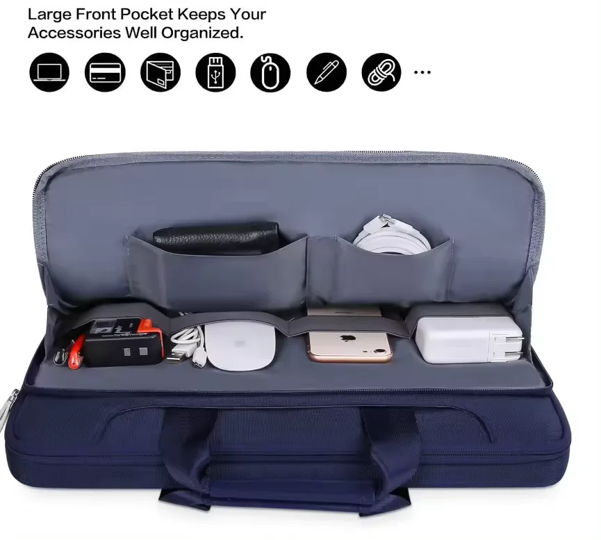 Durable Computer Carrying Bag Protective Case Briefcase Handbag Laptop Sleeve Laptop Shoulder Bag