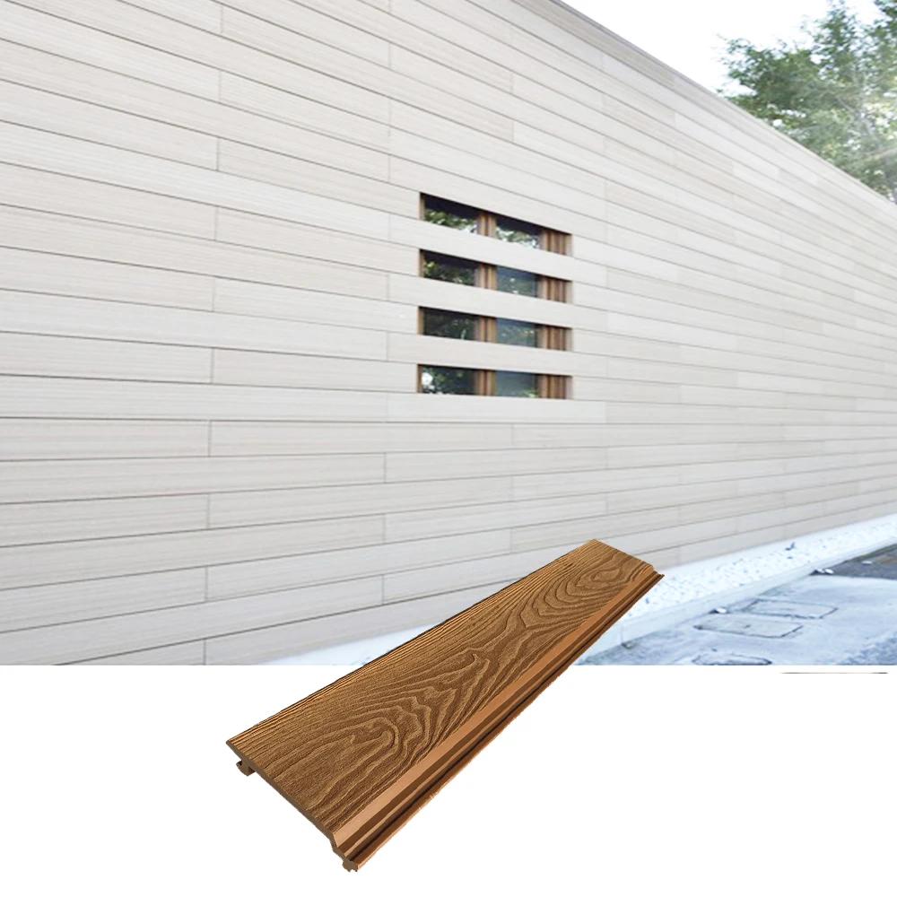 Wpc Exterior Wall Panel Hot Sale Eco Friendly Interior 3D Wood Key Technics Graphic Technical Environmental Plastic Protection