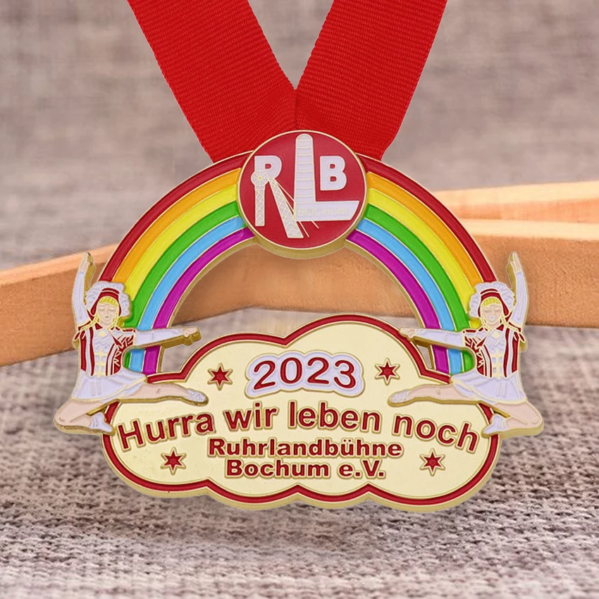 Medallas Custom Metal Kids Souvenir Gold Silver Plated Hard Soft Enamel Commemorative Colorful Clown Carnival Events Medals