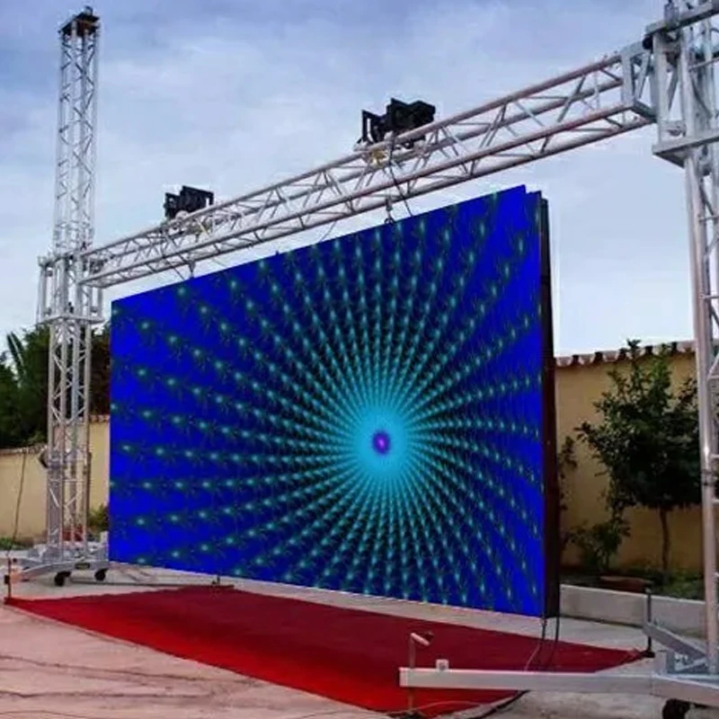 500x500 Full Color LED Rental Display P2.6 P2.9 P3 P3.91 Indoor Outdoor Screen Concert Stage Background Digital Video Wall