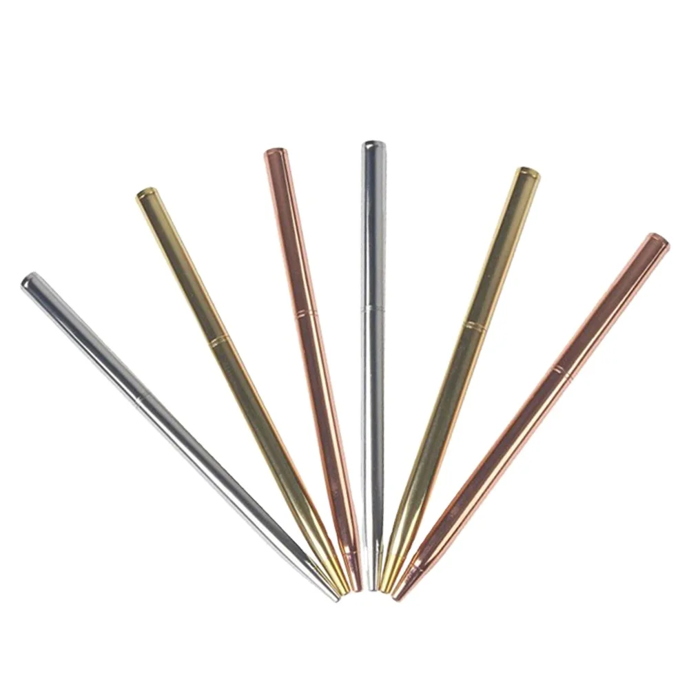 Fashionable hotel promotional ballpoint pen raw material can be assemble cross gold rose gold sliver metal ball pen nice quality