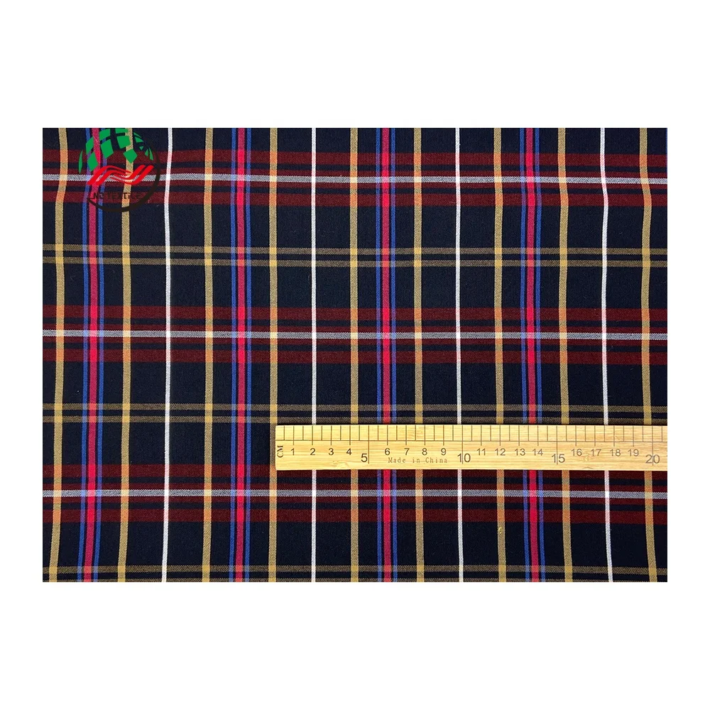 High Quality 260gsm Spandex Stretch Fabric 10s Plaids Twill Nr Bengaline Fabric For Trousers