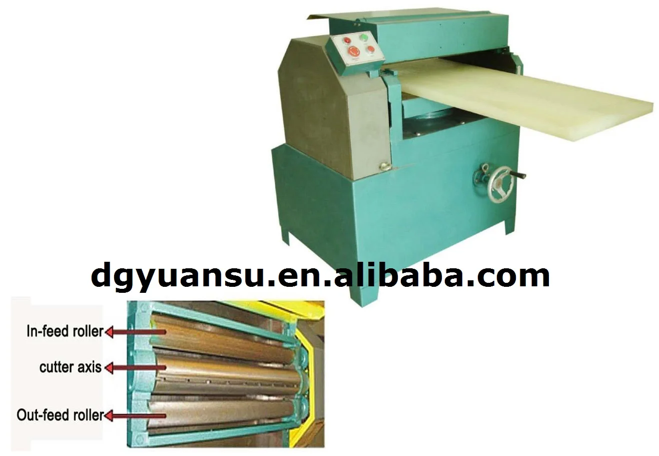 Plastic Cutting Board Planer to plan the used cutting boards in Cafes thickness