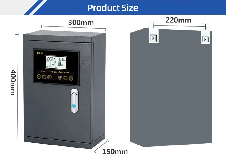 7.5KW/220V  High quality automatic water pump controller for Industrial Utilities