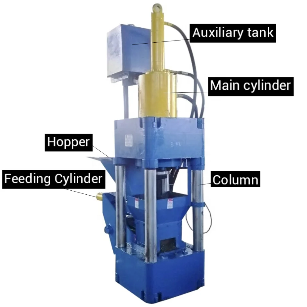 Y83-250 Best selling Metal Shavings Briquetting Press Machine Good price