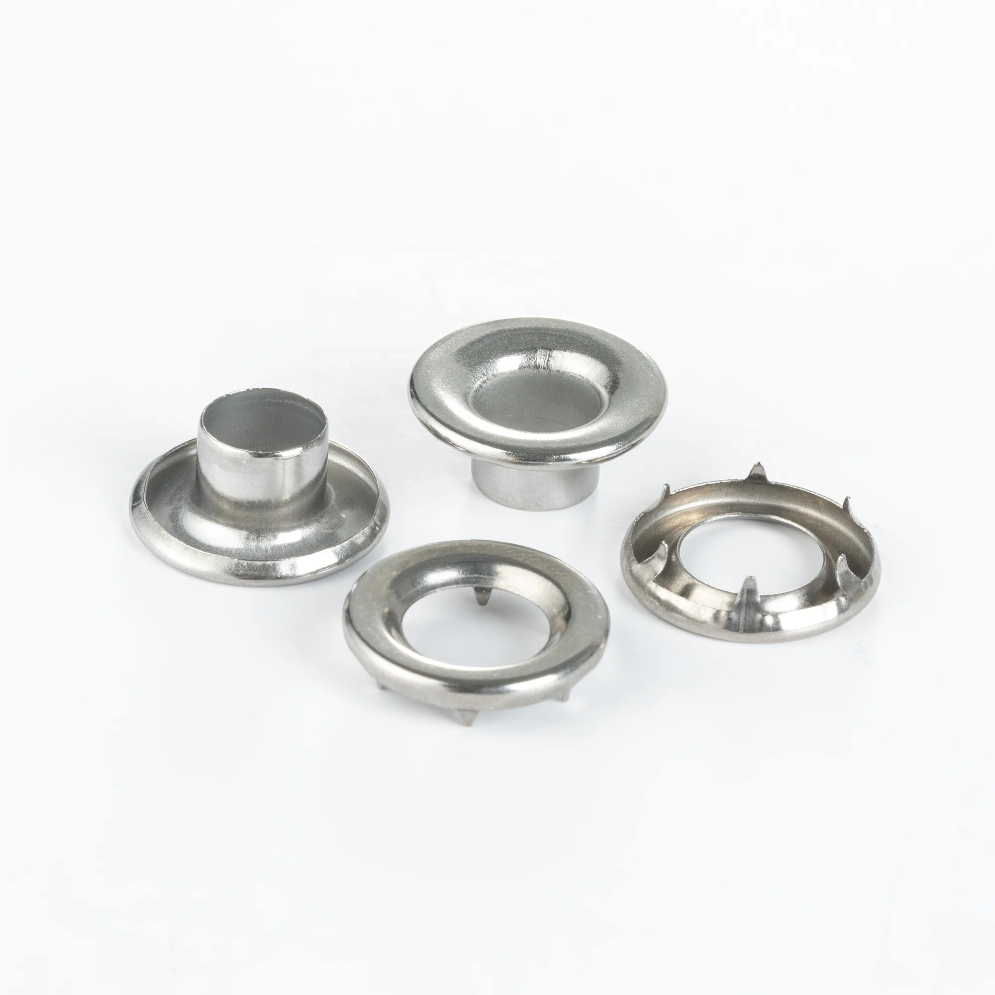 eyelet manufacturer wholesale 8mm metal 304 stainless steel garment eyelets
