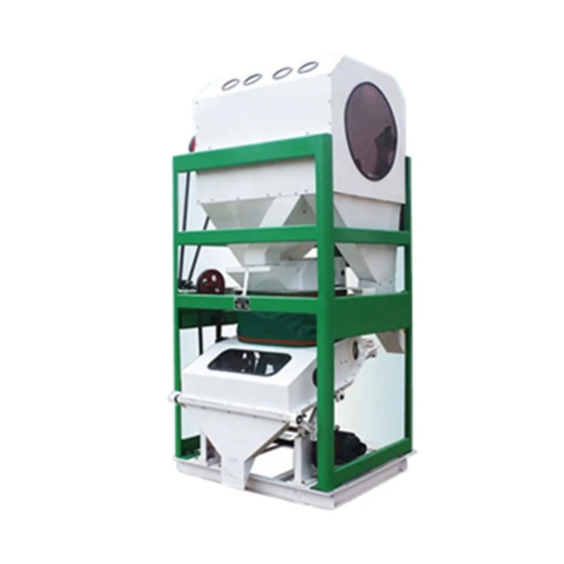combined cleaner Grain rice wheat cleaning and destoner machine Combined paddy cleaner rice milling machinery