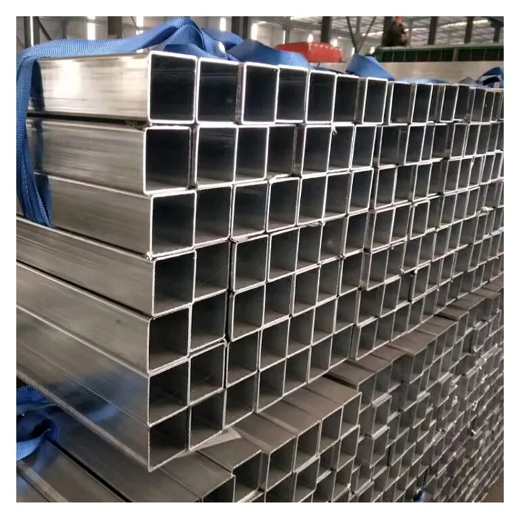 20x40 40x60 hot dip galvanized pipe square rectangular hollow carbon steel pipe tube 80x80 shs