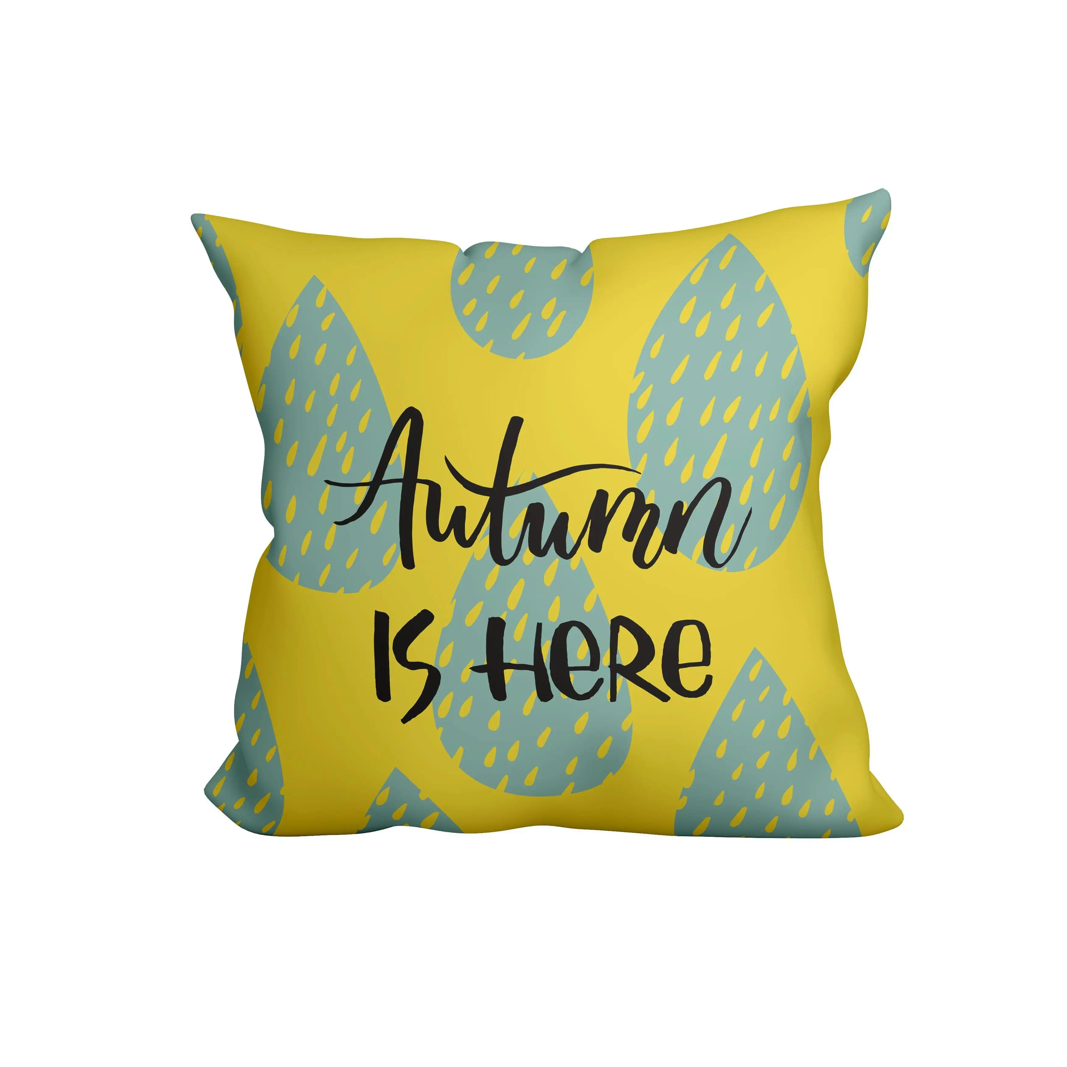 Sublimation Blanks Pillow Case Tufted Blue Room Green Leaf Print Cotton Logo Pure Moroccan 20 In X 54 In Body Pillow Case