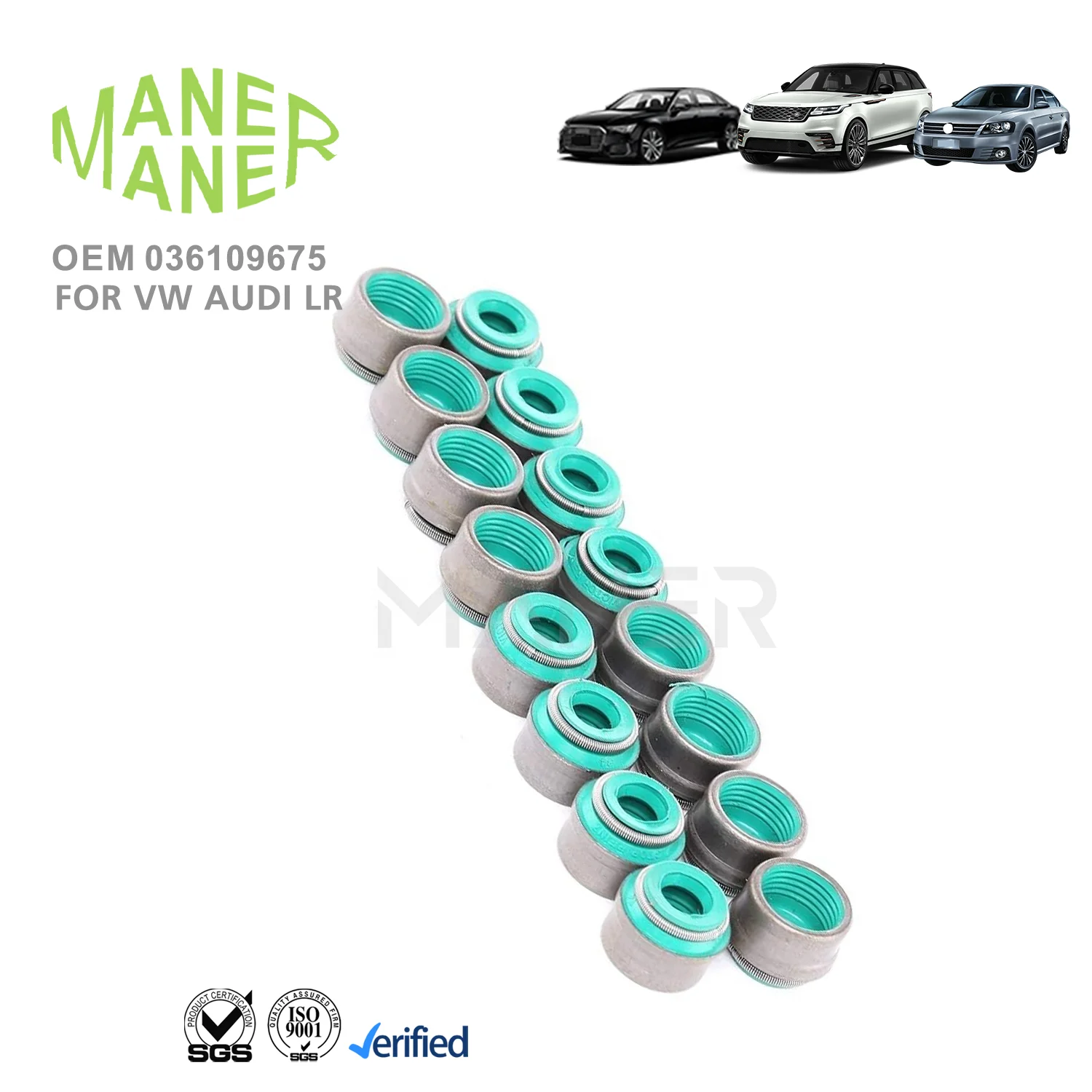 Автомобильная система двигателя MANER 036109675 китайского завода, Прямая продажа 5*8,5*11,3*12,2*9,8, высокое качество, сальник для AUDI SKODA VW