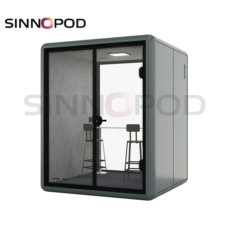SINNOPOD подвижный частный офисный блок для встреч звукоизолированный акустический мини-2 кресла офисные Pobs