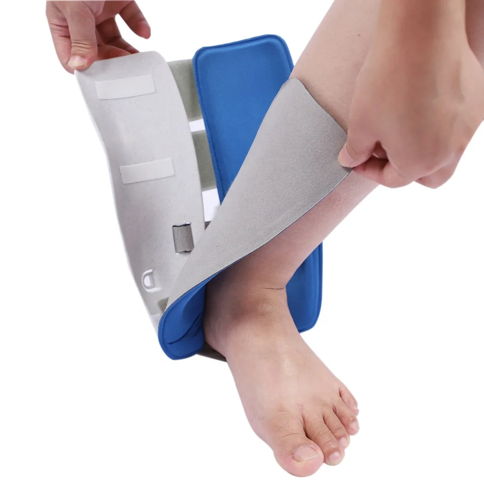 Comfortable Breathable Adjustable Ankle Splint Sprain Correction Ankle Stabilizer Brace Wholesale