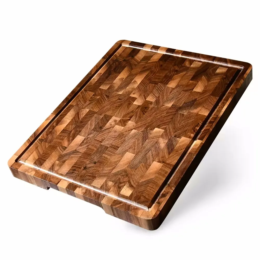 Black Walnut End Grain Butcher Block Chopping Board Butcher Block Personalized Cutting Board