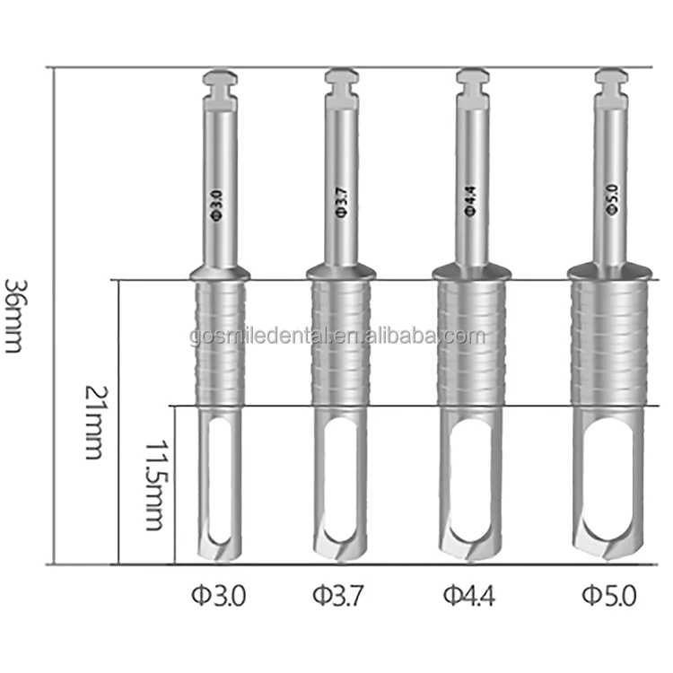 Премиум зубная костная дрель зубной имплантат набор для сбора костной ткани с 4 пробками