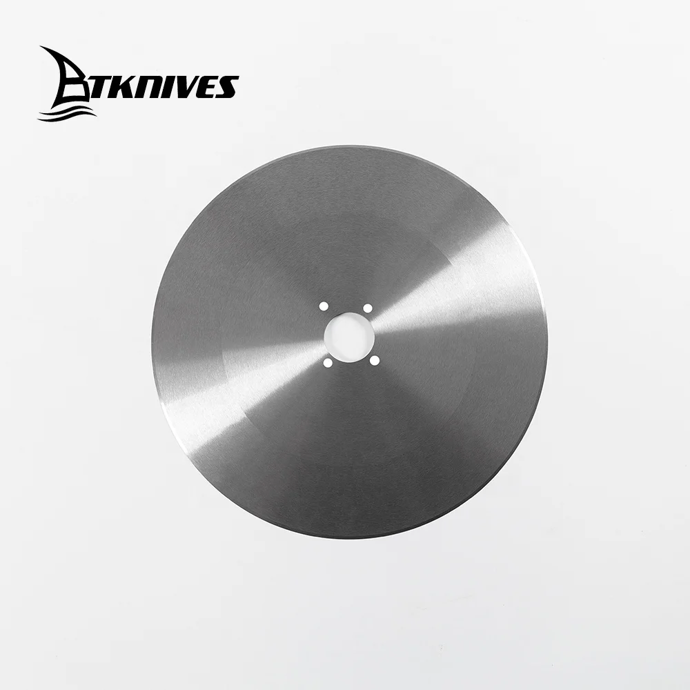 Заводская прочная стальная быстрорежущая сталь, салфетка, большая резка, промышленная машина для продольной резки, круглое лезвие