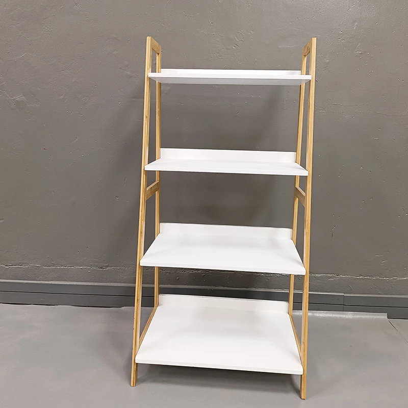 XZ-24514/XZ-24515-Floor simple living room creative storage shelf Bedroom trapezoidal shelf multi-layer storage shelf bookcase