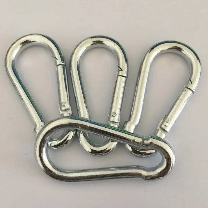 High Quality Galvanized Climbing Mountaineering Carabiner Snap Hook