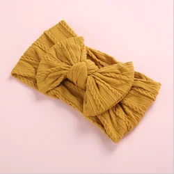 KYO Baby Boys and Girls Sports Super Soft Wide Bow Headband Kids High Elastic Headband