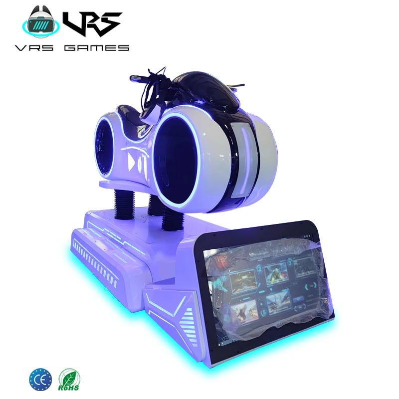 VRS игры Full Motion 9D Vr гоночный автомобиль поддержка новейший популярный мотоцикл гонщик машина игра симулятор