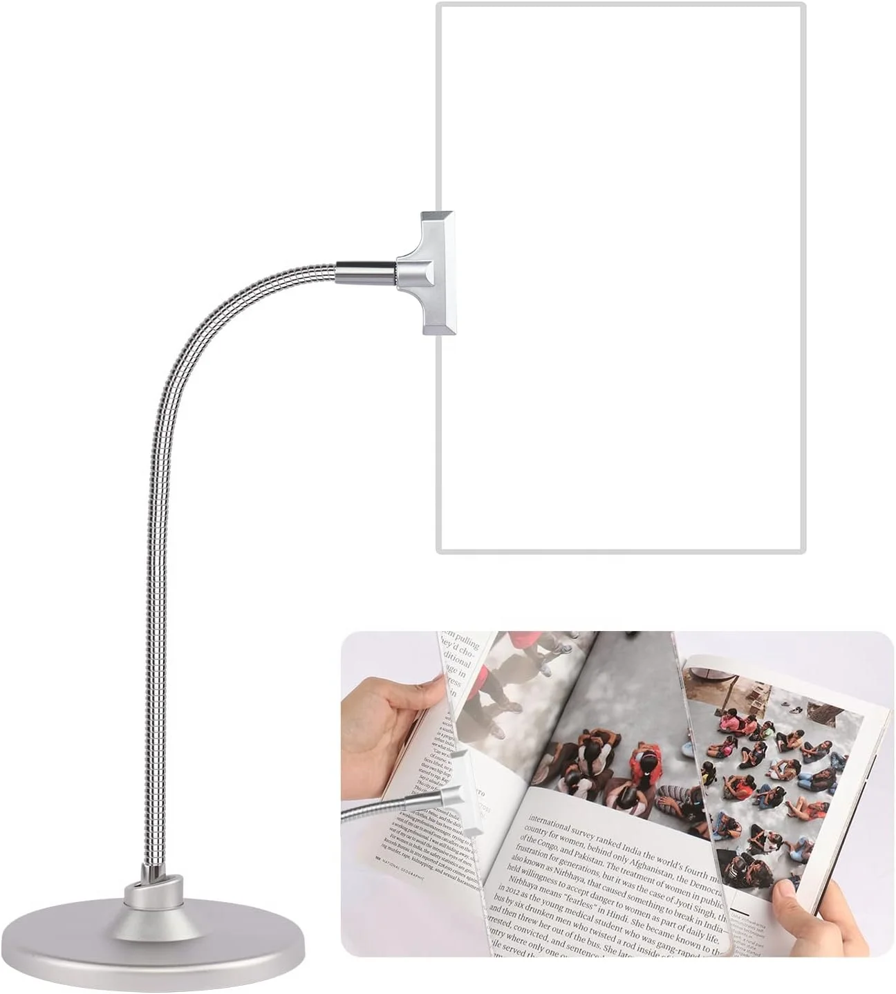 Hot Selling Magnifying Glass Desktop Standing Type Magnifier For Reading Books