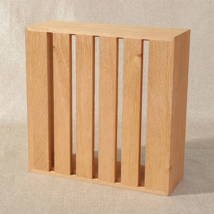 Wholesale Unfinished Empty Cigar Boxes Customizable High Quality Solid Wood Storage Boxes