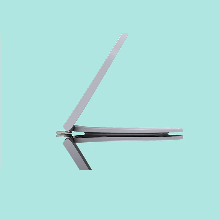 Duroplast UF toilet seat cover with quick release and adjustable hinge silent opening and closing for toilet