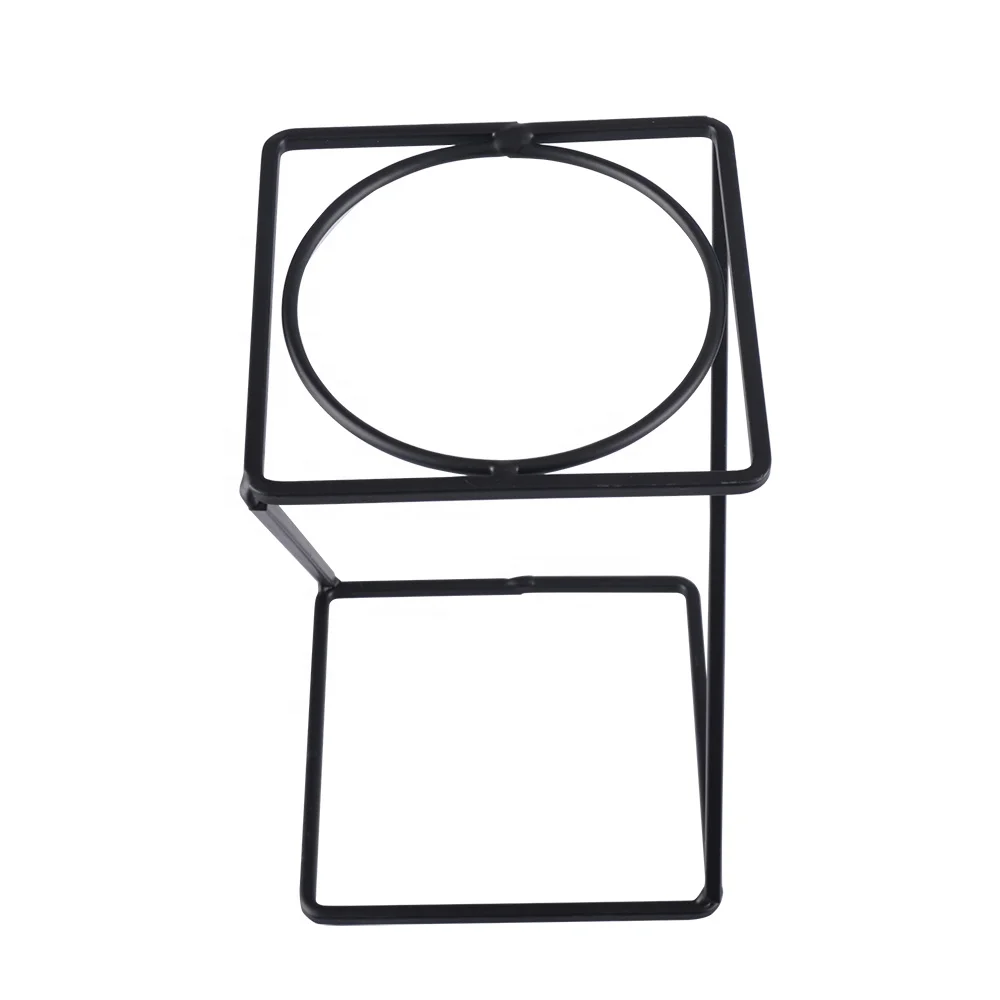 Factory Price Metal Coffee Dripper Rack Coffee Filter Holder Coffee Tea Leaf Filter Display Stand