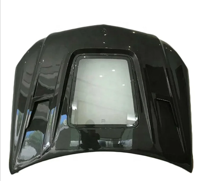 High quality Carbon Fiber AF-IMP Front Engine Bonnet Hood for  C-Class W205 C63 AMG Sedan Coupe