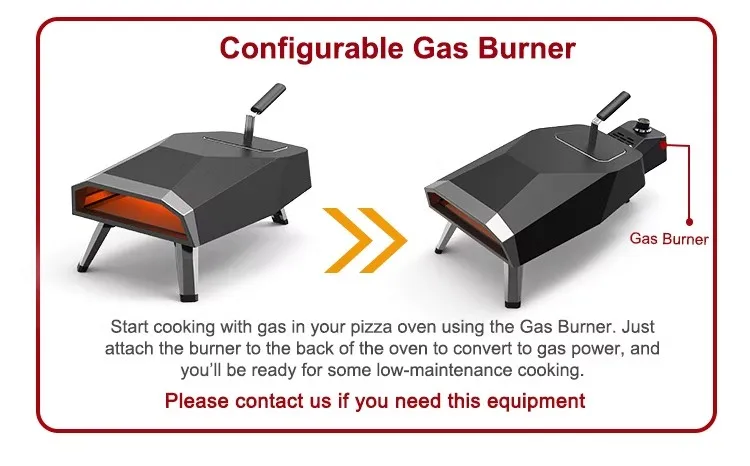 Custom Wholesale Family Party Portable Kitchen Timber Barbeque Stove Outdoor Barbecue Camping BBQ Grills Baking Wood Pizza Ovens