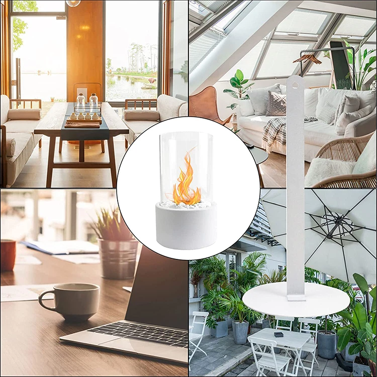 luxury fireplace tabletop Chimeneas fire flame living room fireplace bio ethanol firepit decoration mini portable fire pit