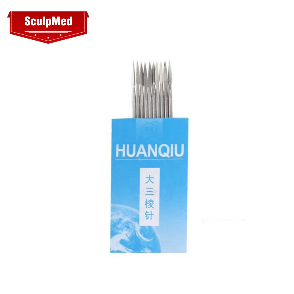 Hot sale Large and Small Size 3 Edge Needle Bloodletting Acupuncture Needles