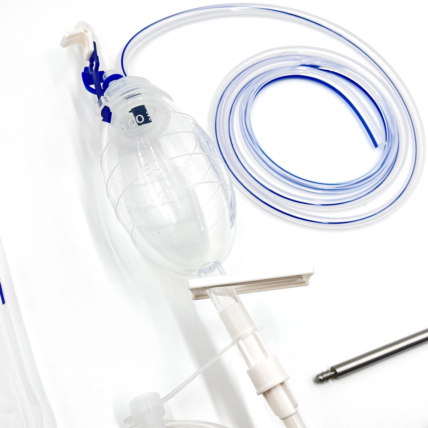 Medical-grade Silicone Material Drainage Tube Now Available Efficient Negative Pressure Drainage