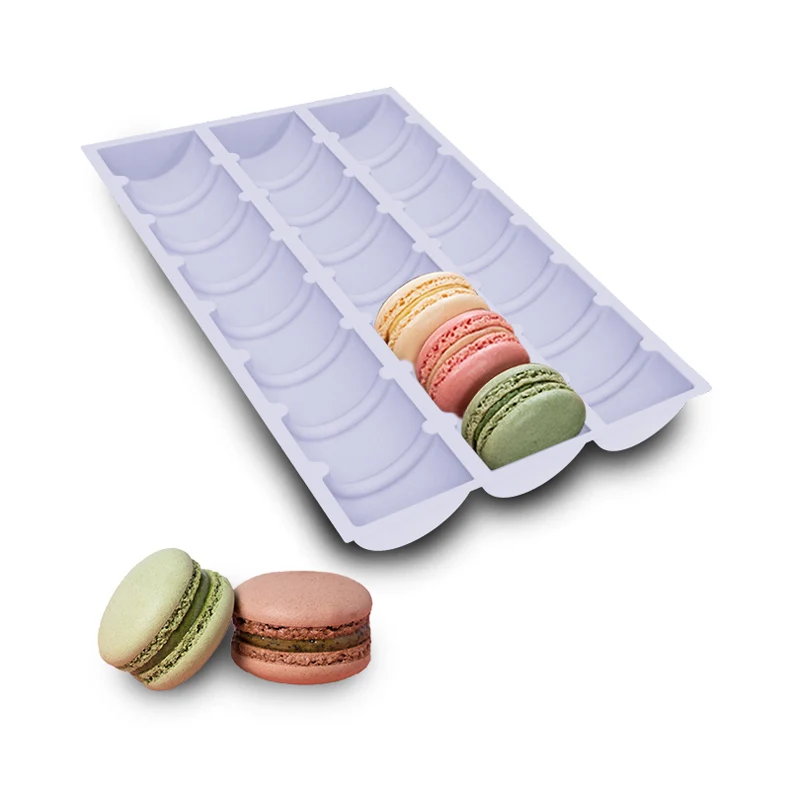 Eco biodegradable compostable customized christmas french 12 und 24pc bagasse macaron blister packaging tray clamshell  gift box