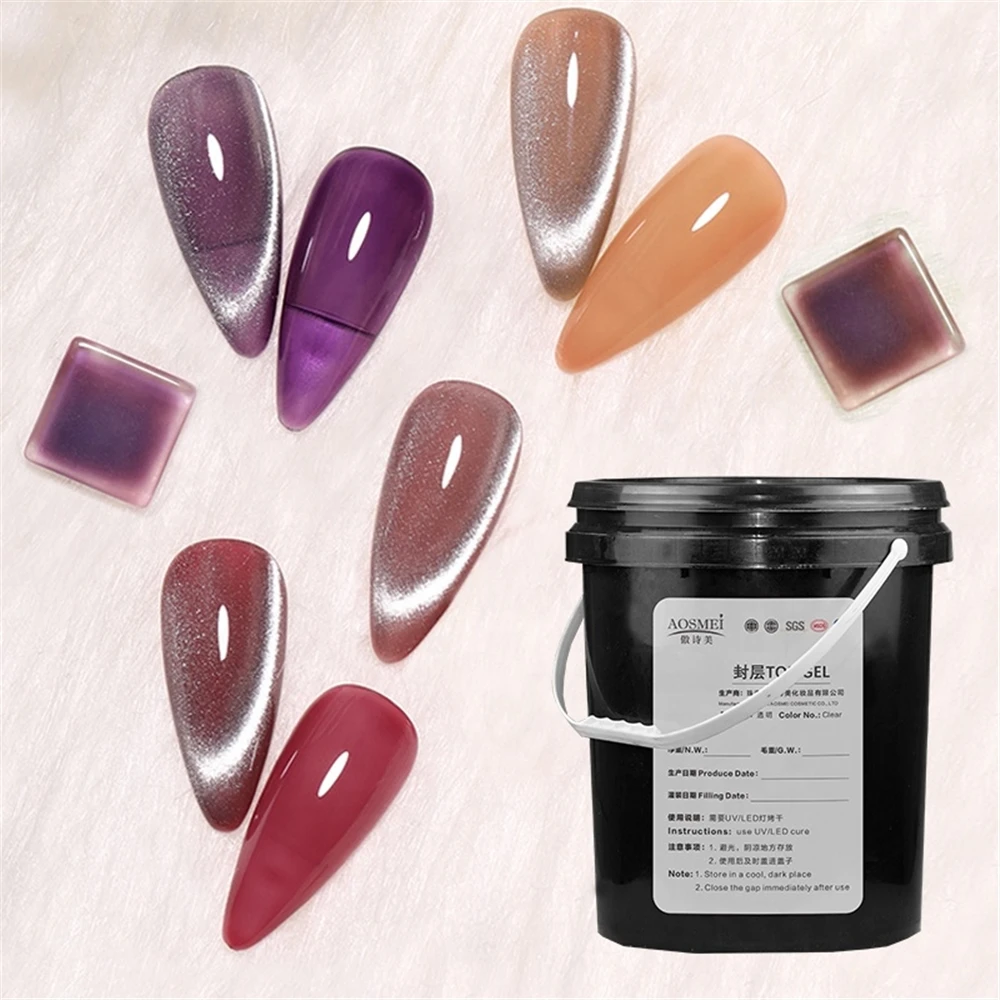 Private Label OEM ODM UV Gel Nail Polish Set Resin Material LED Lamp Source Cat Eye Model Free Sample At-Home Color Gel Factory